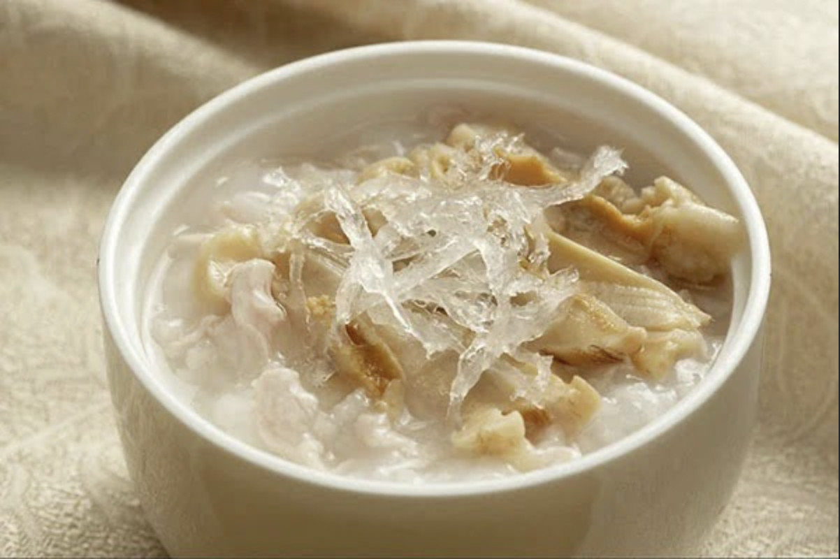 chưng yến với thịt gà